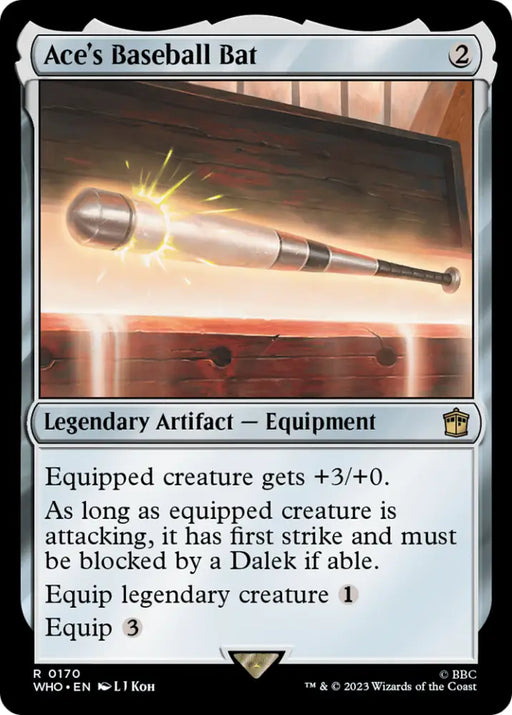 Ace’s Baseball Bat [Doctor Who] - MTG Single