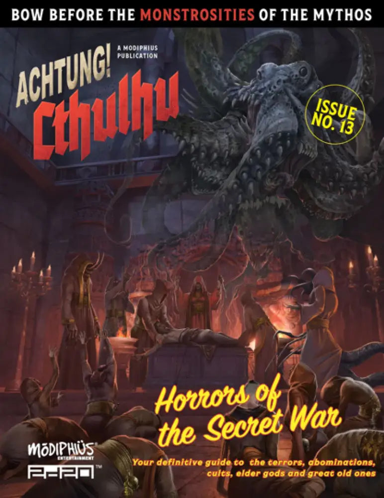 Achtung! Cthulhu 2D20 Horrors of the Secret War (EN) - Role Playing Game