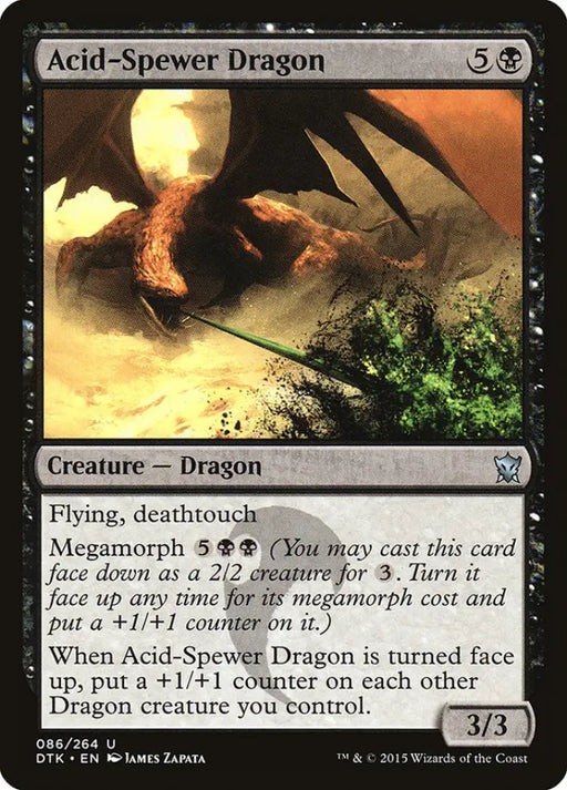 Acid-Spewer Dragon [Dragons of Tarkir] - MTG Single