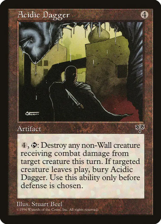 Acidic Dagger [Mirage] - MTG Single