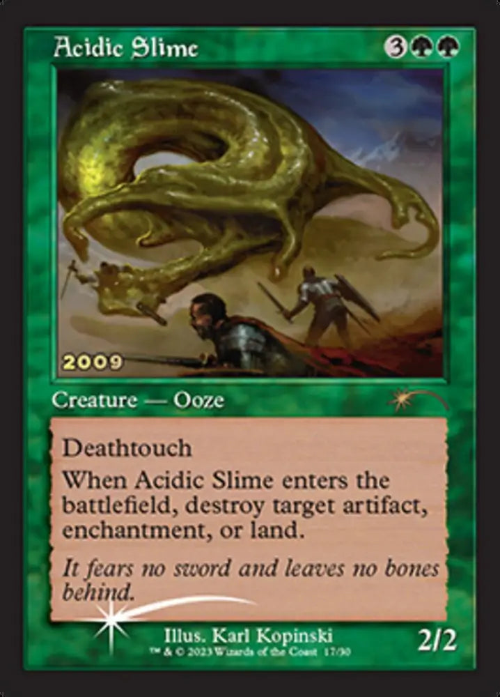 Acidic Slime [30th Anniversary Promos] - MTG Single