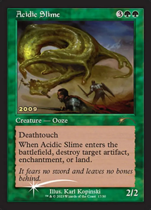 Acidic Slime [30th Anniversary Promos] - MTG Single