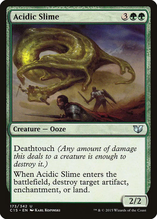 Acidic Slime [Commander 2015] - MTG Single