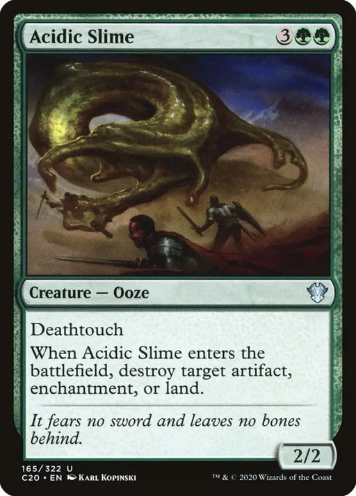 Acidic Slime [Commander 2020] - MTG Single