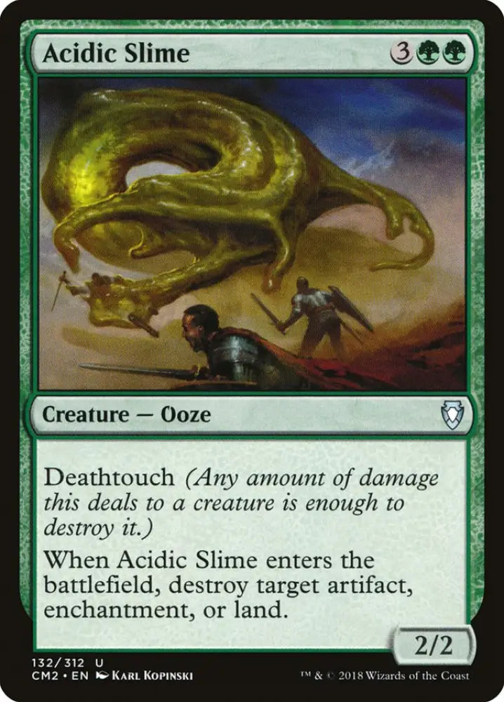 Acidic Slime [Commander Anthology Volume II] - MTG Single