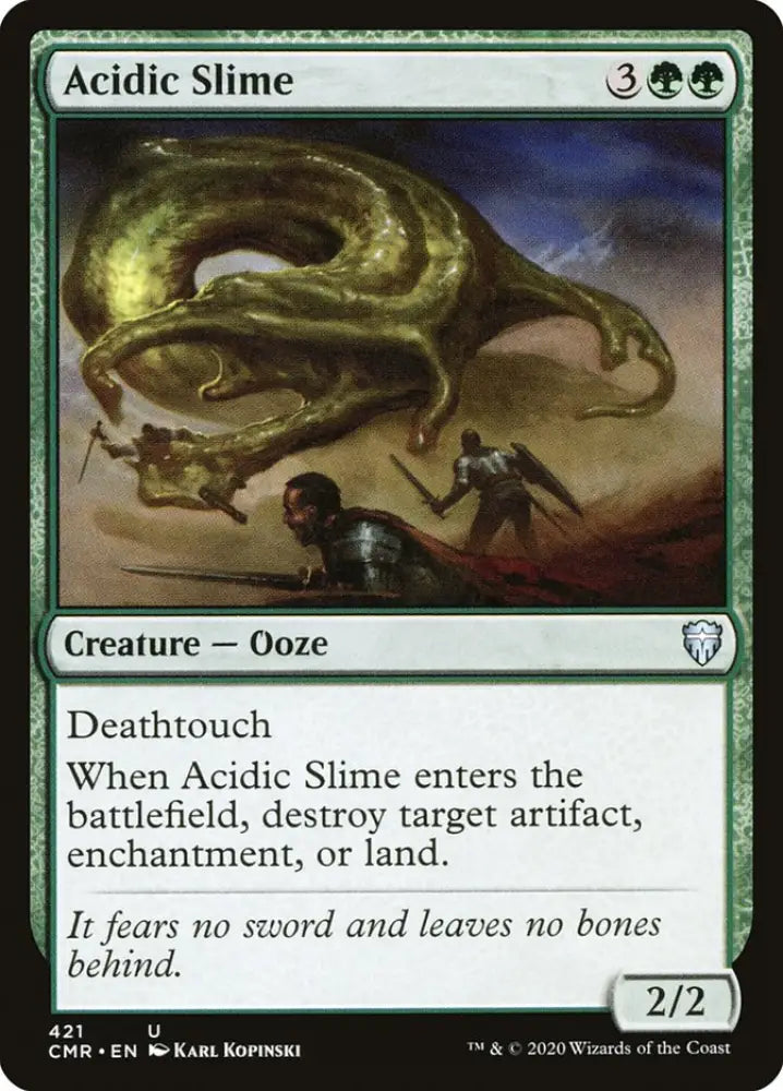 Acidic Slime [Commander Legends] - MTG Single