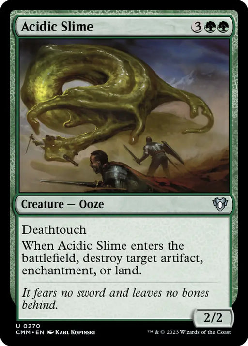Acidic Slime [Commander Masters] - MTG Single