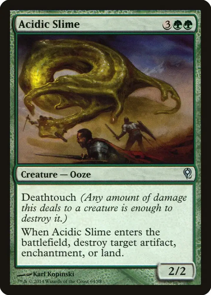 Acidic Slime [Duel Decks: Jace vs. Vraska] - MTG Single
