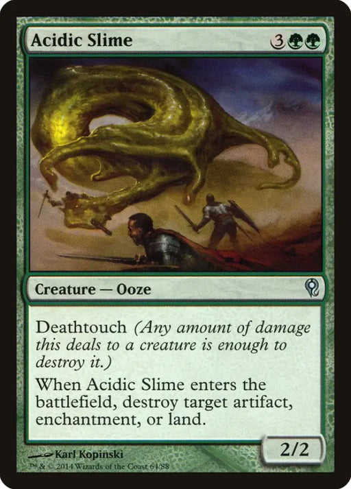 Acidic Slime [Duel Decks: Jace vs. Vraska] - MTG Single