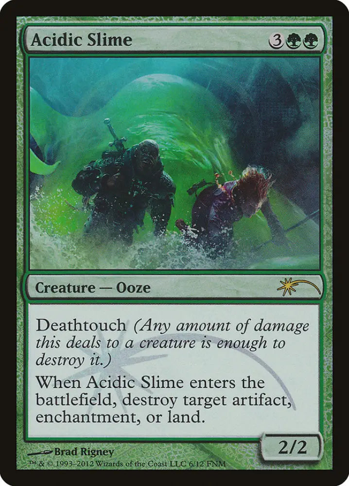 Acidic Slime [Friday Night Magic 2012] - MTG Single