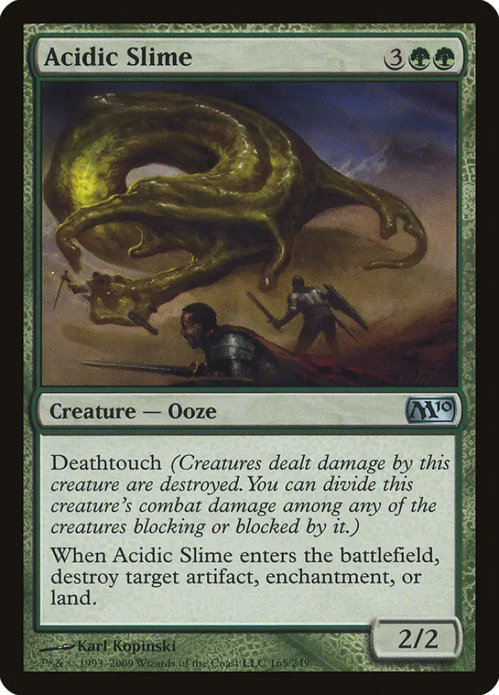 Acidic Slime [Magic 2010] - MTG Single