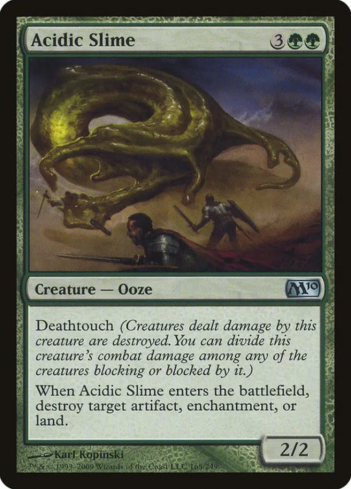 Acidic Slime [Magic 2010] - MTG Single