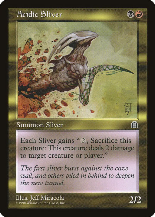 Acidic Sliver [Stronghold] - MTG Single