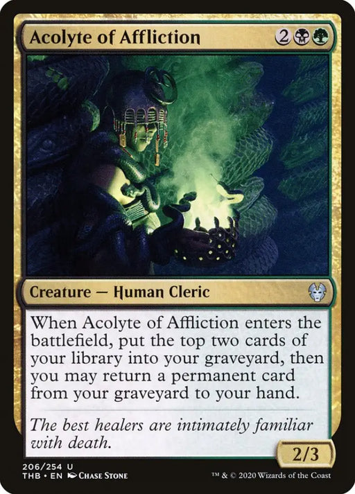 Acolyte of Affliction [Theros Beyond Death] - MTG Single
