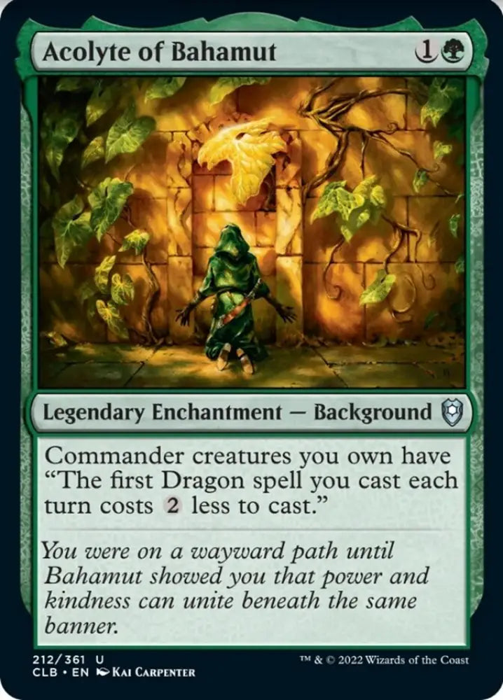 Acolyte of Bahamut [Commander Legends: Battle for Baldur’s Gate] - MTG Single