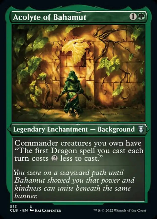 Acolyte of Bahamut (Foil Etched) [Commander Legends: Battle for Baldur’s Gate] - MTG Single