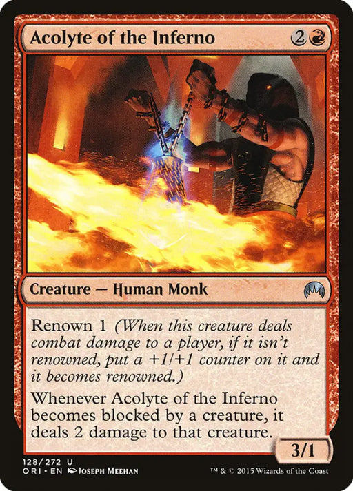 Acolyte of the Inferno [Magic Origins] - MTG Single