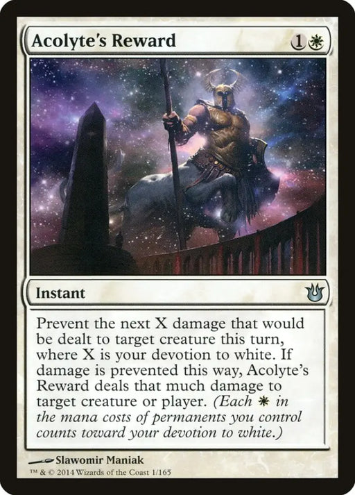 Acolyte’s Reward [Born of the Gods] - MTG Single