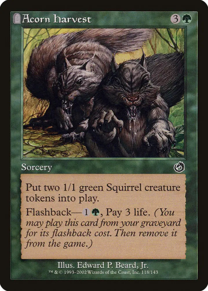Acorn Harvest [Torment] - MTG Single