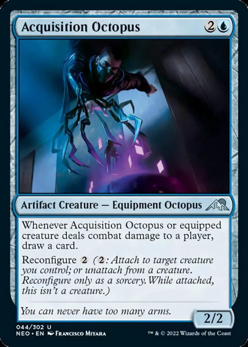 Acquisition Octopus [Kamigawa: Neon Dynasty] - MTG Single