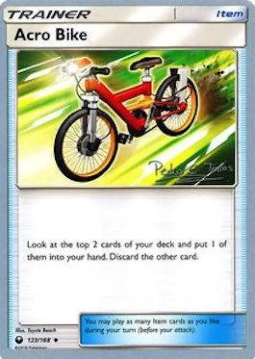 Acro Bike (123/168) (Dragones y Sombras - Pedro Eugenio Torres) [World Championships 2018] - Pokemon Single