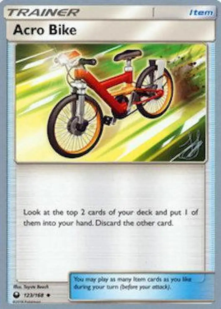 Acro Bike (123/168) (Perfection - Henry Brand) [World Championships 2019] - Pokemon Single