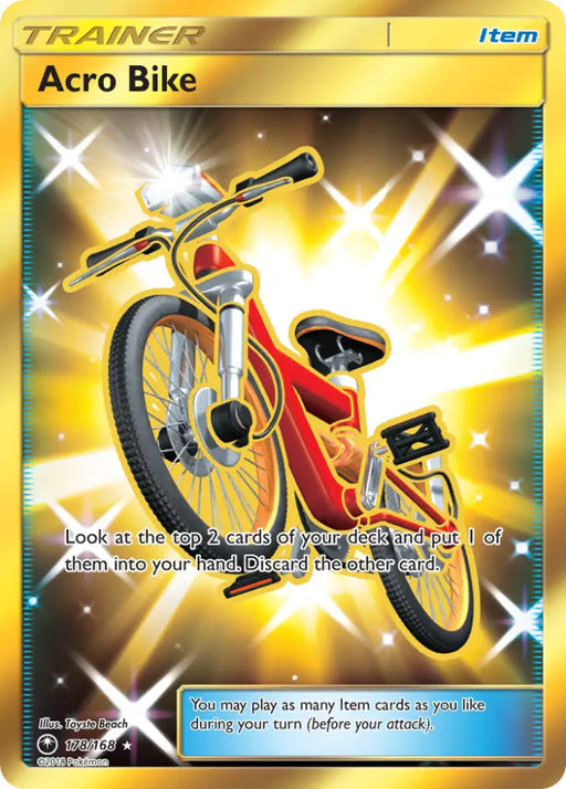 Acro Bike (178/168) [Sun & Moon: Celestial Storm] - Pokemon Single