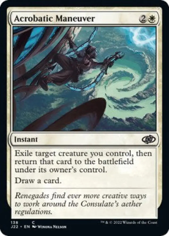 Acrobatic Maneuver [Jumpstart 2022] - MTG Single