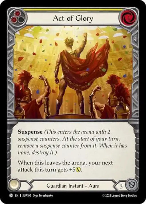 Act of Glory (Yellow) (SUP196) [Super Slam]