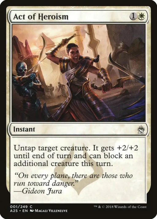 Act of Heroism [Masters 25] - MTG Single