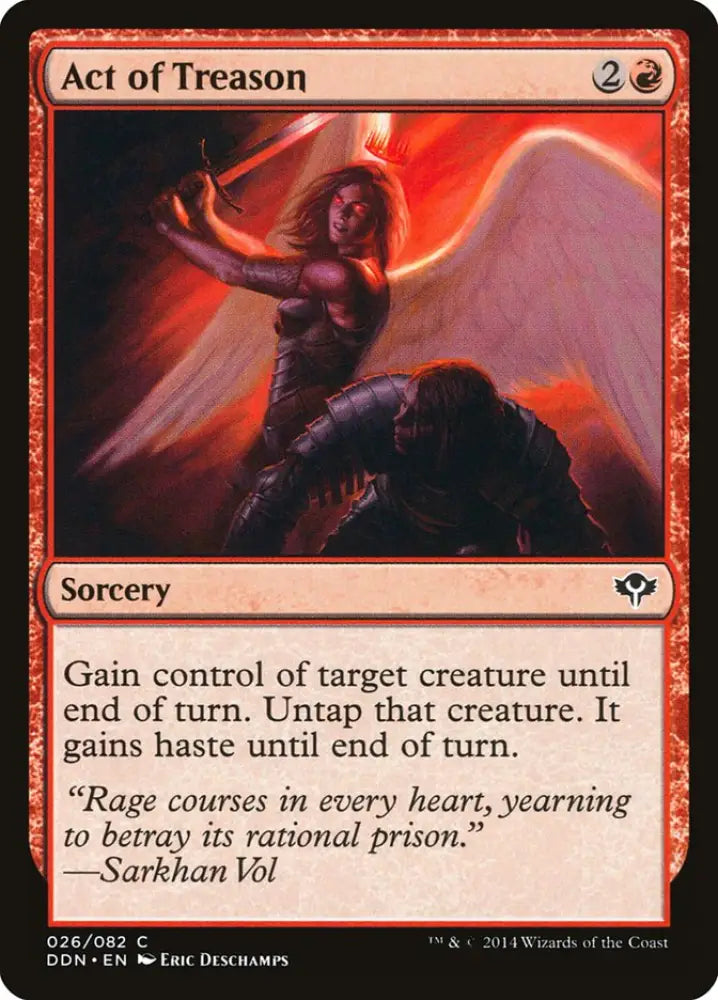 Act of Treason [Duel Decks: Speed vs. Cunning] - MTG Single