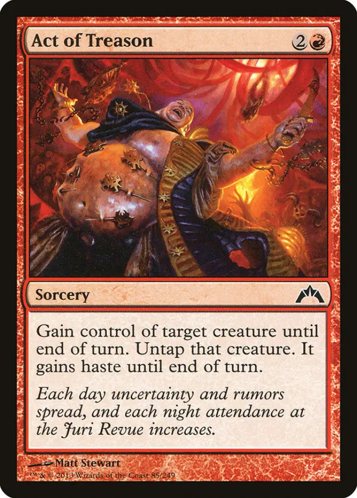 Act of Treason [Gatecrash] - MTG Single