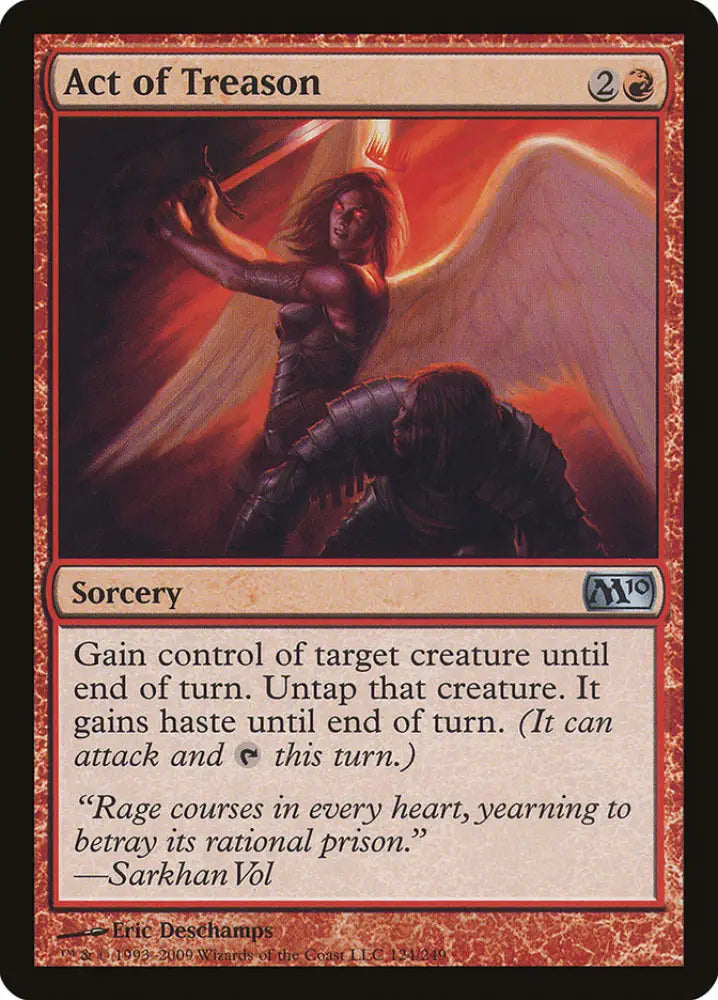 Act of Treason [Magic 2010] - MTG Single