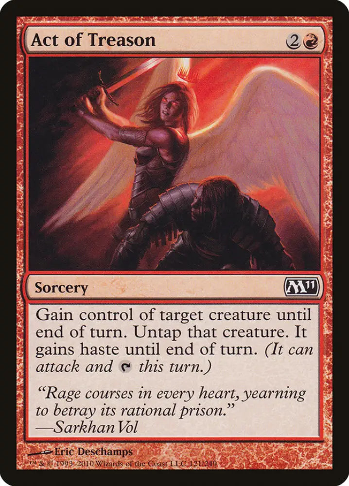 Act of Treason [Magic 2011] - MTG Single