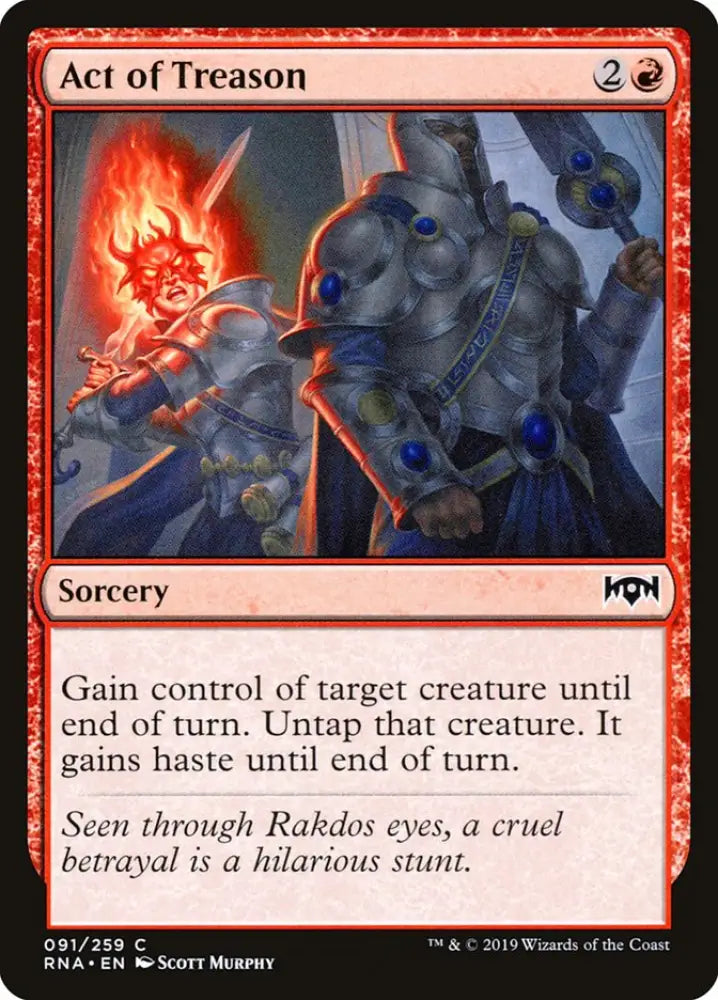 Act of Treason [Ravnica Allegiance] - MTG Single