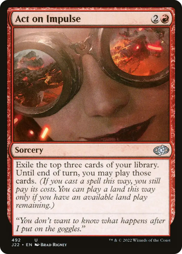 Act on Impulse [Jumpstart 2022] - MTG Single