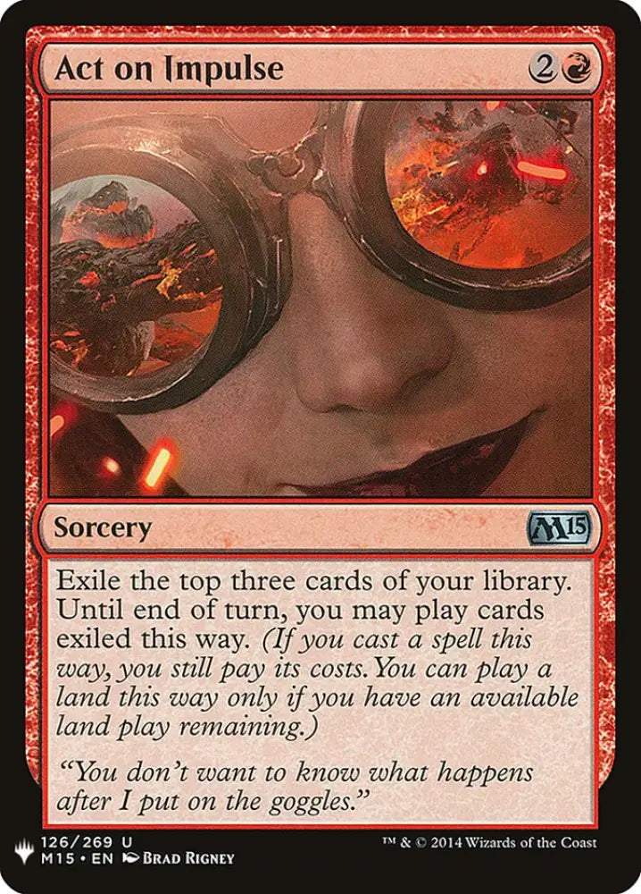 Act on Impulse [Mystery Booster] - MTG Single