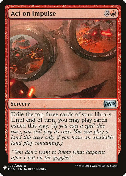Act on Impulse [Mystery Booster] - MTG Single