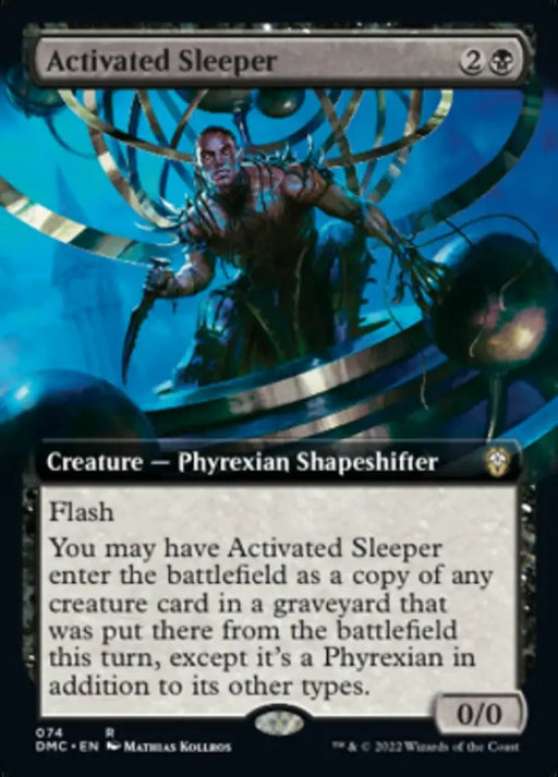 Activated Sleeper (Extended Art) [Dominaria United Commander] - MTG Single