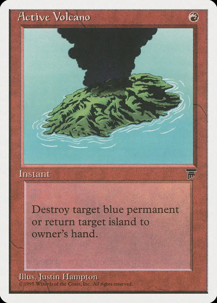 Active Volcano [Chronicles] - MTG Single