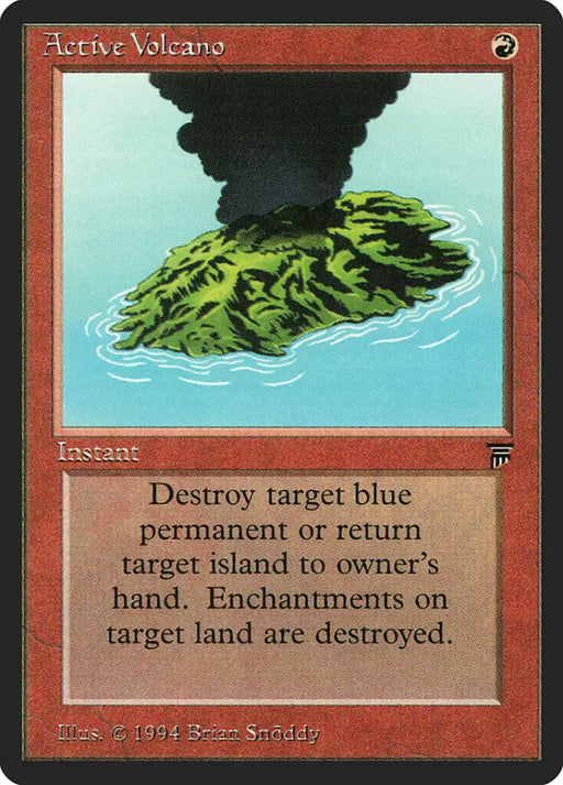 Active Volcano [Legends] - MTG Single