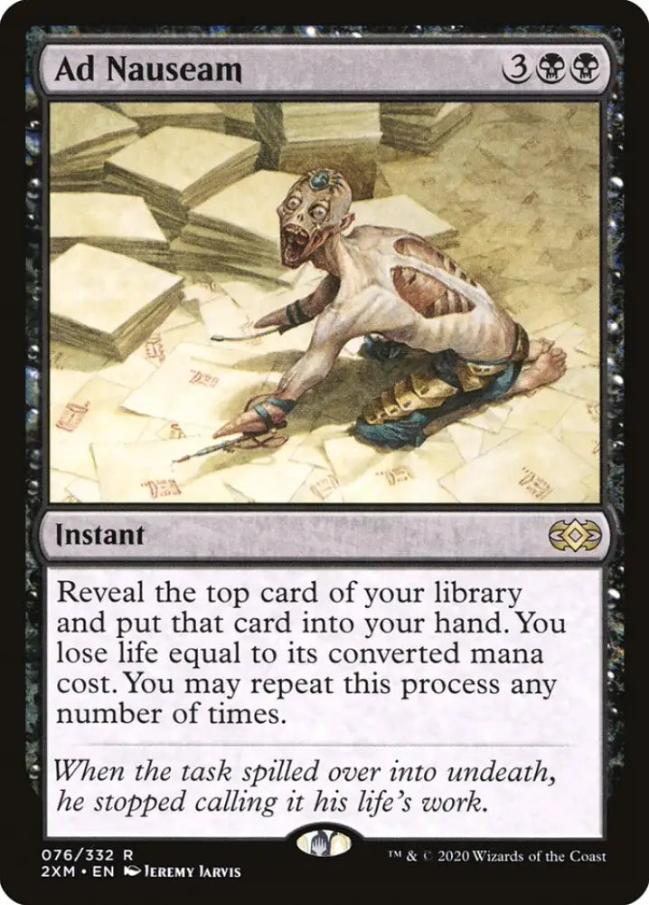 Ad Nauseam [Double Masters] - MTG Single