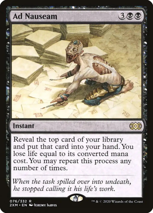 Ad Nauseam [Double Masters] - MTG Single