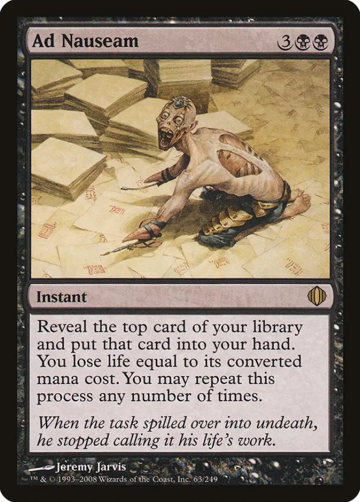 Ad Nauseam [Shards of Alara] - MTG Single