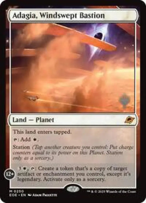 Adagia, Windswept Bastion (250) [Edge of Eternities Promos]