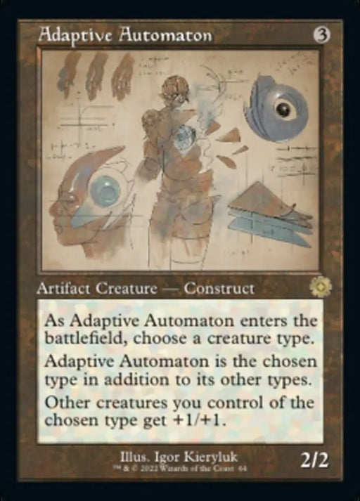 Adaptive Automaton (Retro Schematic) [The Brothers’ War Retro Artifacts] - MTG Single