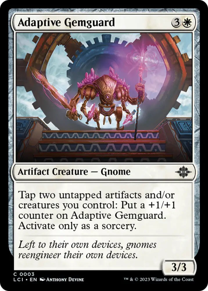 Adaptive Gemguard [The Lost Caverns of Ixalan] - MTG Single