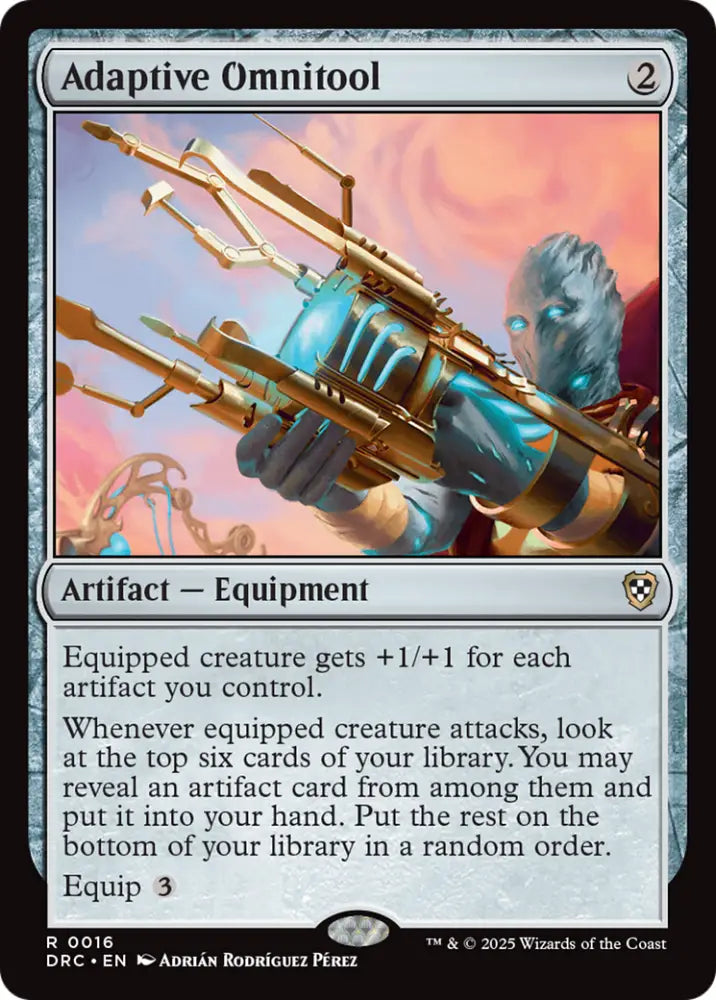 Adaptive Omnitool [Aetherdrift Commander] - MTG Single