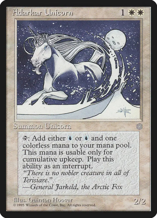 Adarkar Unicorn [Ice Age] - MTG Single