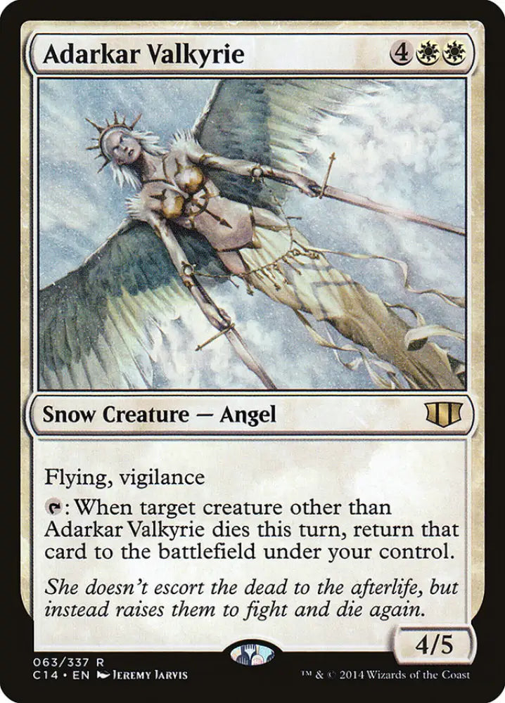 Adarkar Valkyrie [Commander 2014] - MTG Single